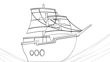 Free Columbus Day Drawing Background Template to Edit Online
