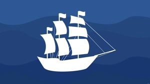 Columbus Day Gradient Background