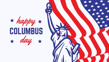 Free Columbus Day High Resolution Background Template to Edit Online