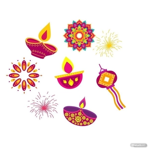 Diwali Design Vector