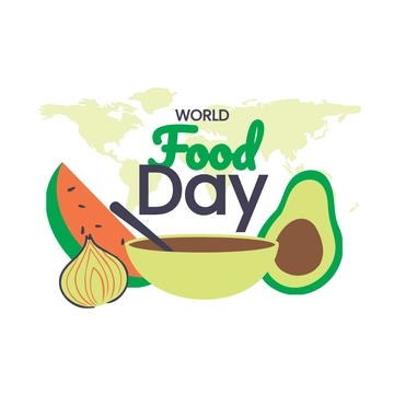 Free World Food Day Celebration Clipart Template to Edit Online
