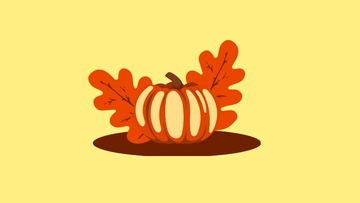 Free National Pumpkin Day Clipart Background Template to Edit Online