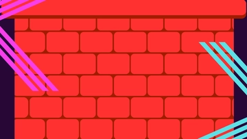 Free Brick Wall Neon Background Template to Edit Online