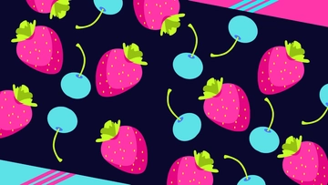 Free Neon Blue And Pink Background Template to Edit Online