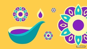 Diwali Gold Background