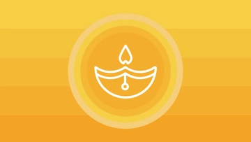 Free Diwali Gradient Background Template to Edit Online