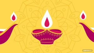 Diwali Light Background