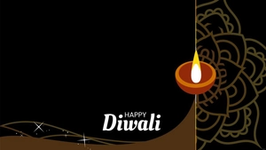 Diwali Banner Background