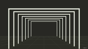 White Neon Background