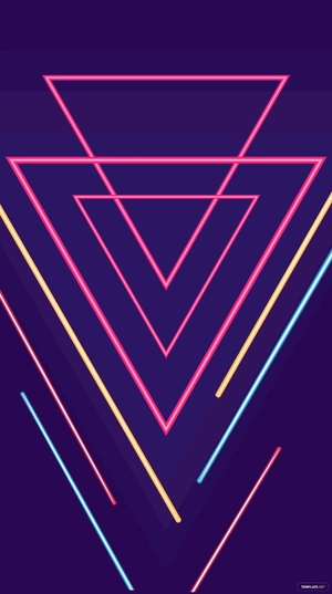 Neon Portrait Background