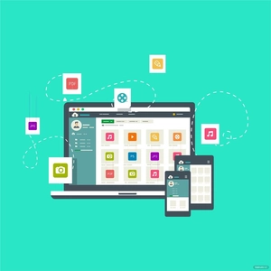 International Internet Day Celebration Vector