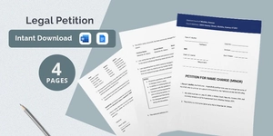 Legal Petition Template
