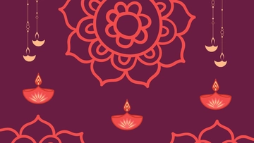 Free Diwali Zoom Background Template to Edit Online Free Diwali Zoom Background Template to Edit Online