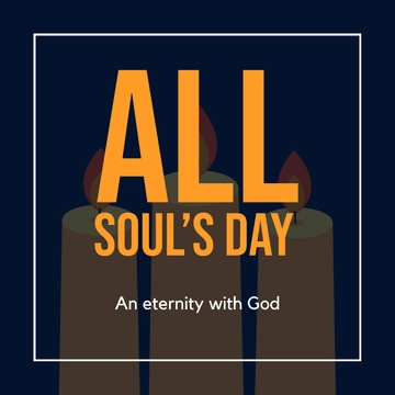 Free All Souls' Day Flyer Vector Template to Edit Online