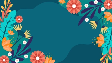 Free Spring Teams Background Template to Edit Online