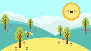 Cute Spring Background