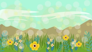 Spring Bokeh Background
