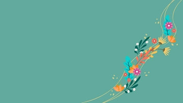 Free Simple Spring Background Template to Edit Online