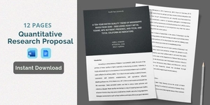 Quantitative Research Proposal Template