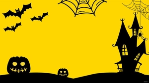 Halloween Gold Background