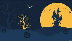 Halloween Blur Background