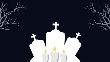 Free All Souls' Day Banner Background Template to Edit Online