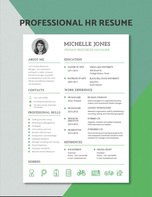 Professional HR Resume