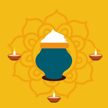 Free Dhanteras Clipart Template to Edit Online