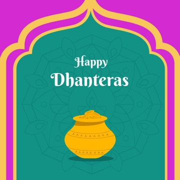 Free Dhanteras Drawing Clipart Template to Edit Online