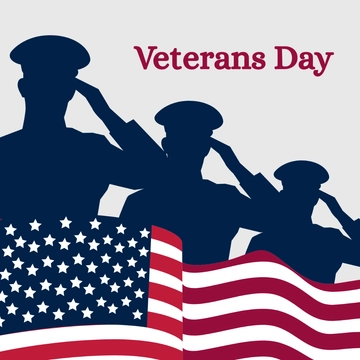 Free Veterans Day Clipart Template to Edit Online