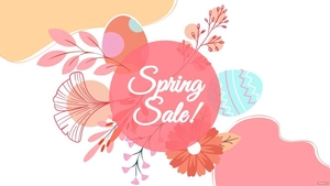 Spring Sale Background