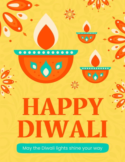 Creative Diwali Flyer