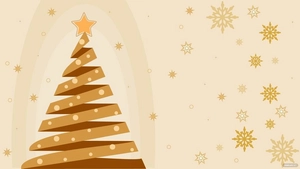 Gold Christmas Background