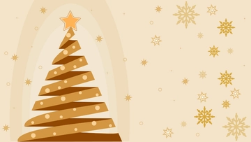 Free Gold Christmas Background Template to Edit Online