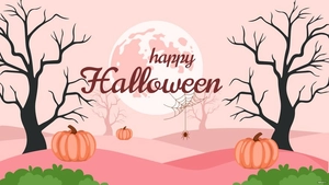 Halloween Light Background