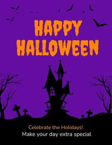 Free Halloween Flyer Template to Edit Online
