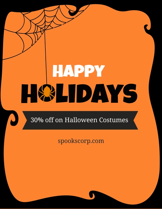 Halloween Advertising Flyer