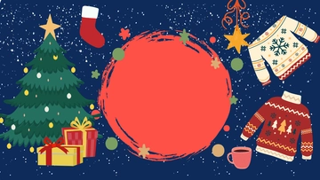 Free Christmas Photo Background Template to Edit Online