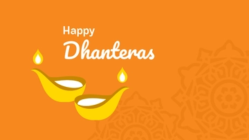 Free Dhanteras Wallpaper Background Template to Edit Online