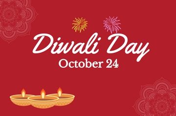Free Diwali Day Banner Template to Edit Online