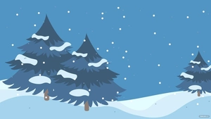 Winter Christmas Background