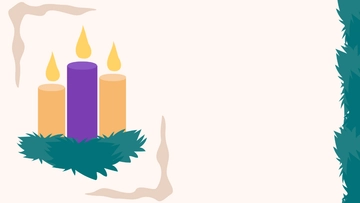 Free Advent Design Background Template to Edit Online