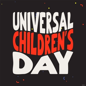 Happy Universal Children’s Day Vector