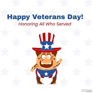 Veterans Day Meme Vector