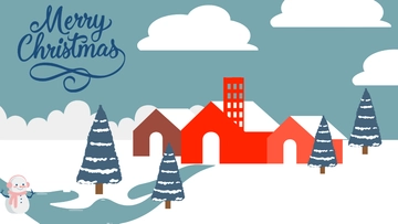 Free Vintage Christmas Background Template to Edit Online