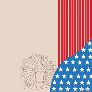 American Indian Heritage Day Drawing Background