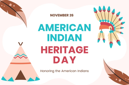 American Indian Heritage Day Banner
