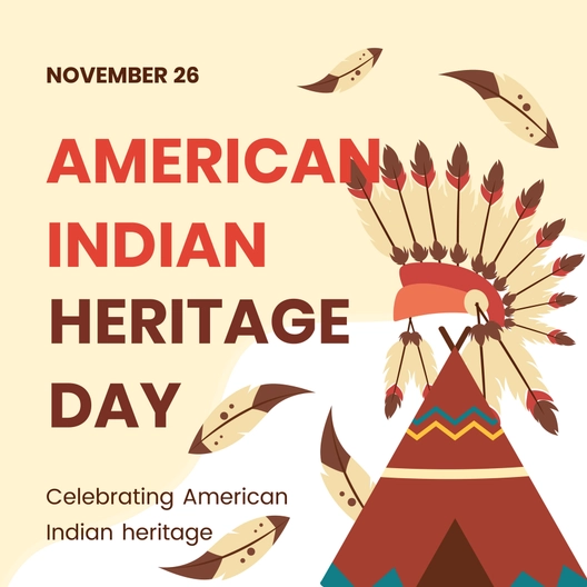 American Indian Heritage Day Instagram Post
