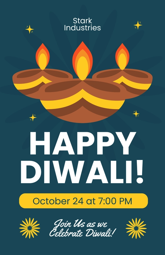 Happy Diwali Poster