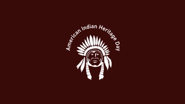 Free American Indian Heritage Day Background Template to Edit Online